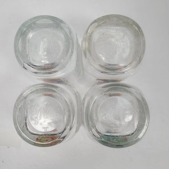 McDonalds Year 2000 Walt Disney World Celebration Collectible Glass Set Of 4 - Picture 6 of 8
